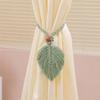 Cotton Linen Handmade Curtain Tiebacks Boho Chic Window Sheer Ties Modern Style Curtain Holdbacks for Living Room Bedroom