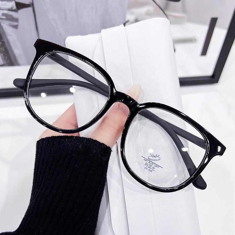 Fashion Myopia Glasses Anti-Blue Light Eyewear Women Eye Protective Computer Goggles Diopters Reading Glasses