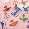 10Pcs Mini Diy Foam Airplane Glider Planes Hand Throw Flying Game Kids Party Favors Outdoor Launch Fighter Toy For Children
