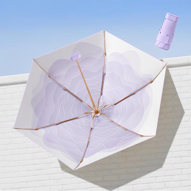 MAYDU Five-Fold UV Protection Sun/Rain Umbrella