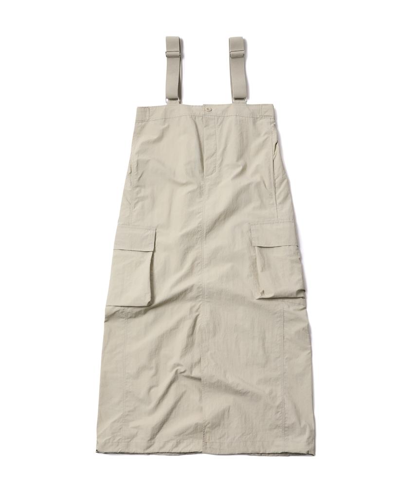 Ru Project Light Overalls Dress - Beige