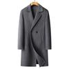 Autumn and Winter New Men's Double-sided Wool Coat Medium and Long Suit Collar Cashmere Coat Men's Woolen Trench Coat