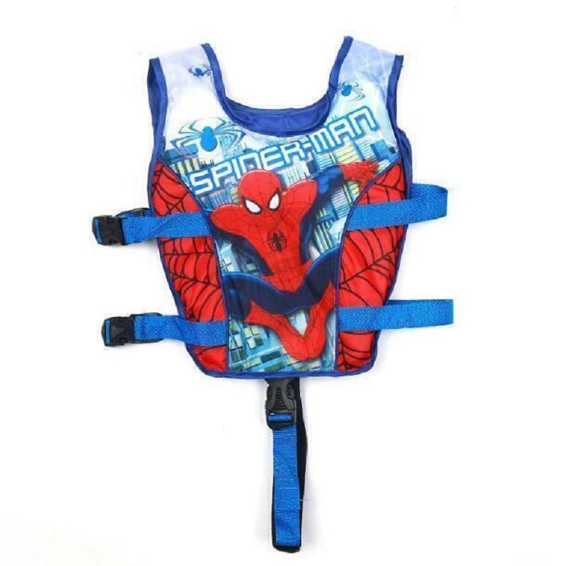 Kids' Muscle Float Vest For Water Activities Cartoon Print Polyester Fabric