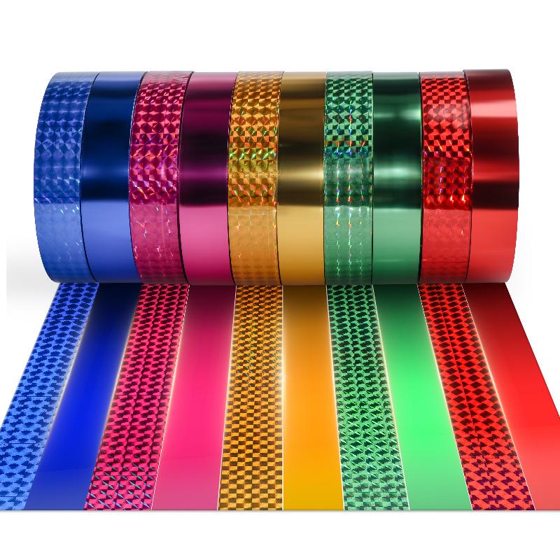 Gold Glitter BOPP Tape for DIY, Wedding, and Decoration