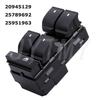 Car Accessories for Chevy Silverado GMC Sierra Traverse HHR Yukon Buick New Front Left Electric Power Window Switch Button Parts
