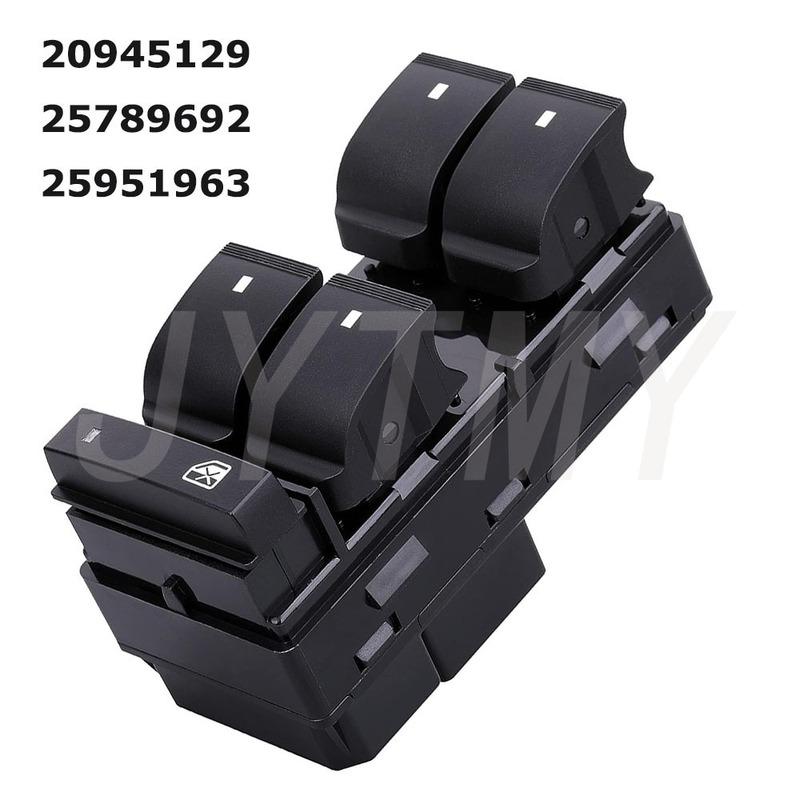 Car Accessories for Chevy Silverado GMC Sierra Traverse HHR Yukon Buick New Front Left Electric Power Window Switch Button Parts