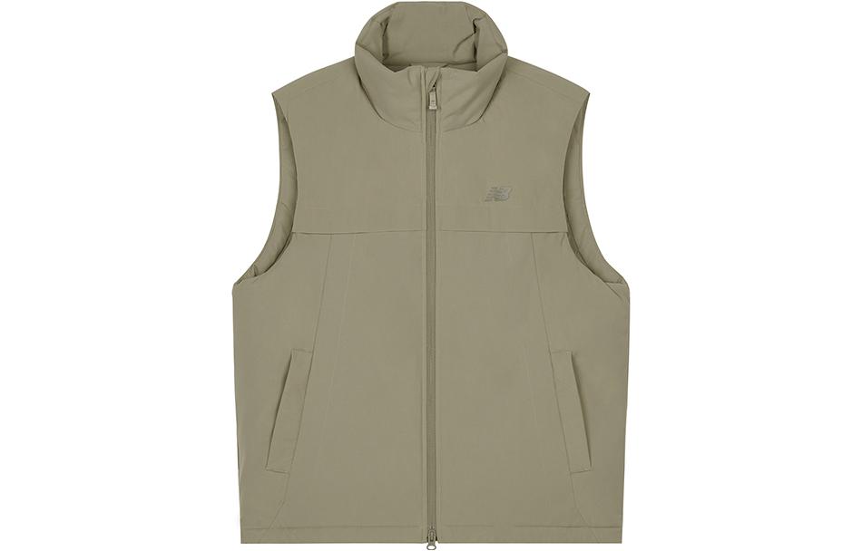 New Balance Vests Men s Green Stand Collar Moderate Other 5JD38661-DB S