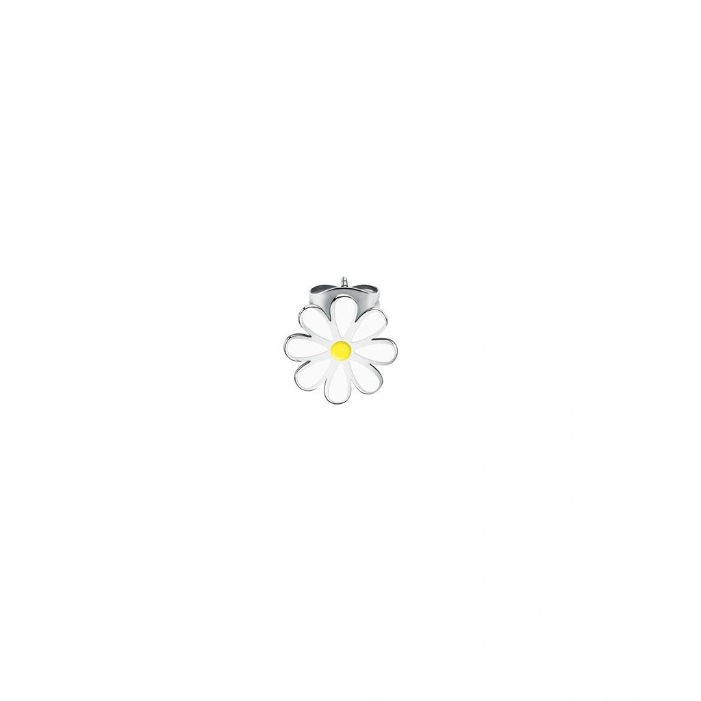 La Petite Story Einzelne Stahl-Gänseblümchen-Ohrringe LPS02AQM49 für Damen