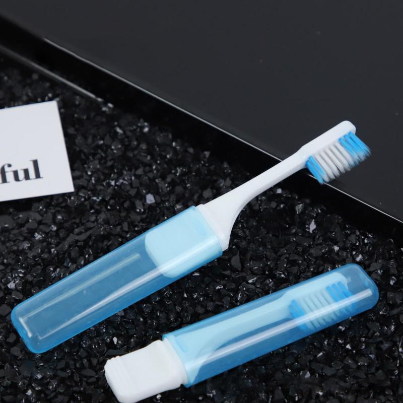 Folding Toothbrush And Comb Travel Kit Hygiene Oral Portable Disposable Camping Tooth Brush