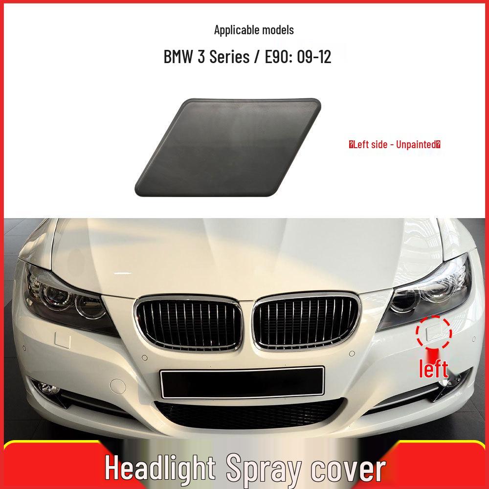 Накладка на форсунку омывателя фары переднего бампера BMW 3 серии E90 LCI
