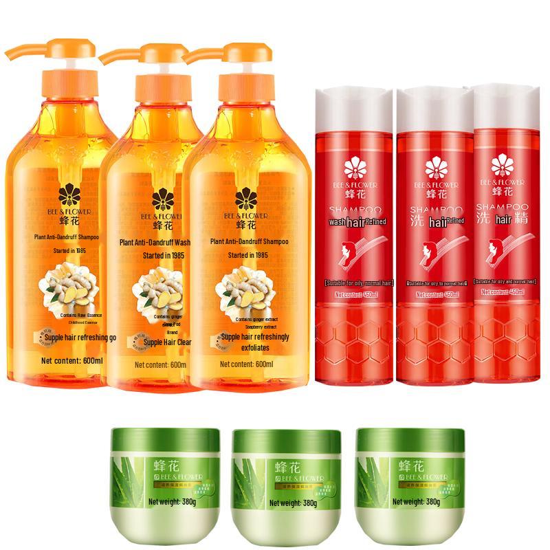 

BEE&FLOWER Ginger Anti-Dandruff & Nourishing Hair Care Bundle