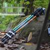 7075 Aluminum Alloy Telescopic Trekking Pole - Lightweight, Portable, Folding, External Lock for Hiking, Skiing & Mountain Climbing.