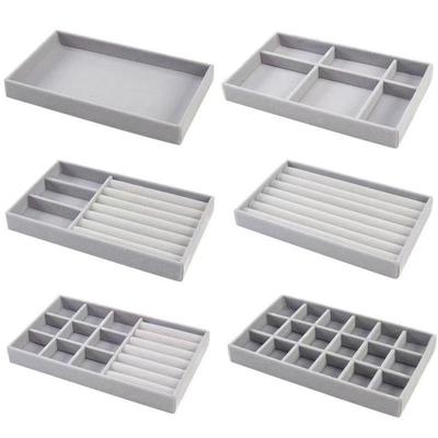 4-Piece Jewelry Storage Box Set: Ring and Earring Organizer