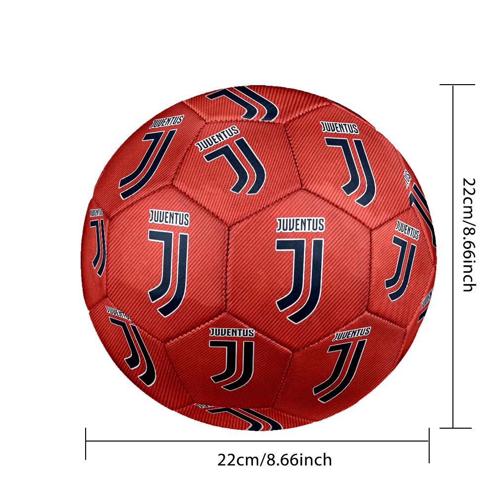 Juventus F.C. posterIndoor Soccer Ball Colorful All Ages Machine Stitched PVC Competition Ready Durable High-Bounce