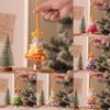 Wool Crochet Christmas Tree Decorations For Cars And Home Holiday Decorations