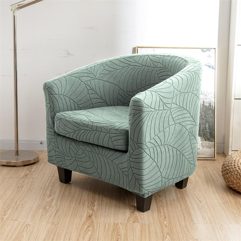 

Чехол для кресла Jacquard Club Arm Chair Case, однотонные чехлы для стульев, чехлы для диванов, чехлы для мебели в гостиной, съемные