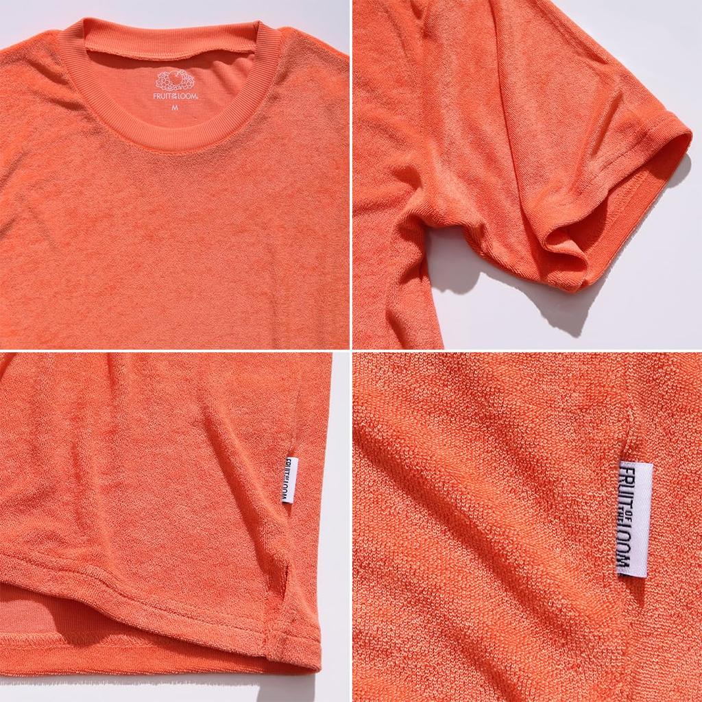 Fruit of the Loom Pajama Pile for Men and Women Set, Material, Unisex, Comfortable, Orange,