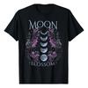Camiseta Moon Phases Mystical Flowers