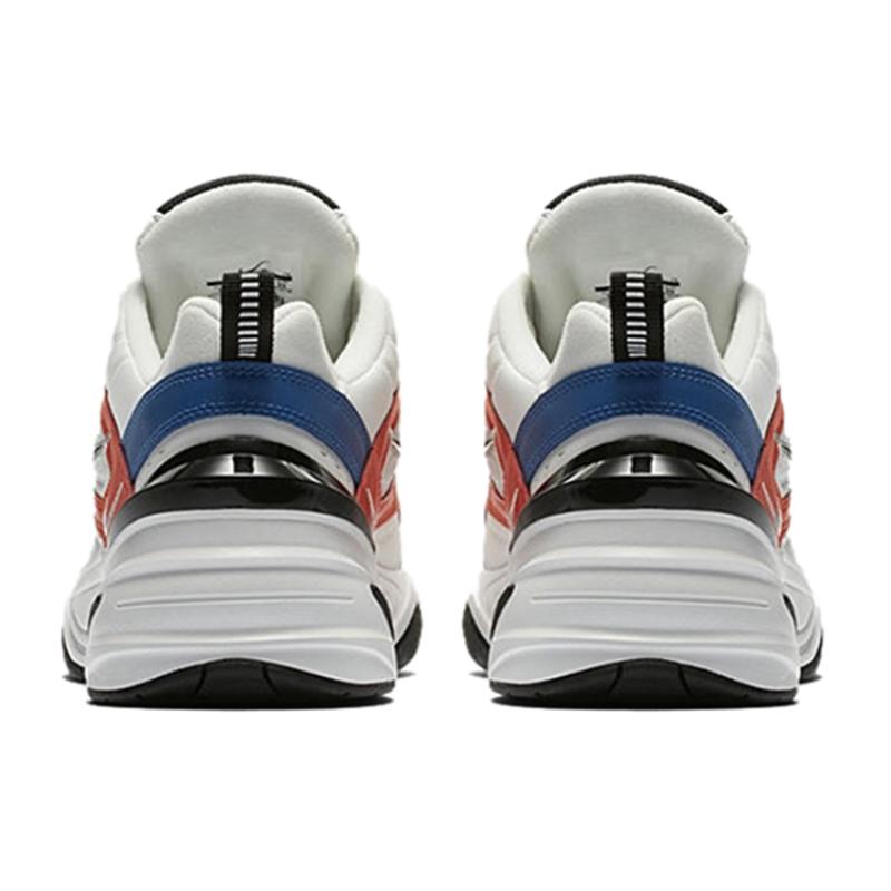 Nike M2K Tekno White Black Orange Chunky Sneakers AV4789-100