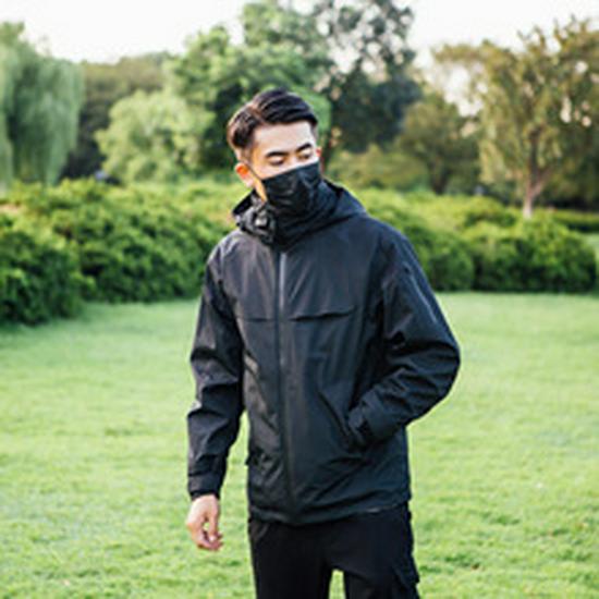 Men's High-End Winter Windproof 3-in-1 Down Mountaineering Suit