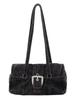 Denim Bag For Women With Large Capacity And Zipper Closure Perfect For School And Daily Use