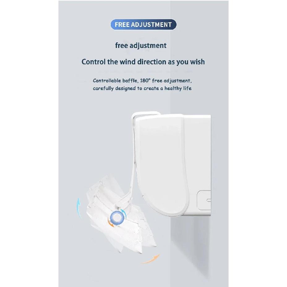 Retractable Air Conditioning Windshield Anti-Direct Blowing Windproof Air Outlet Baffle Cold Wind Guide Air Conditioner Covers Air Filters 7