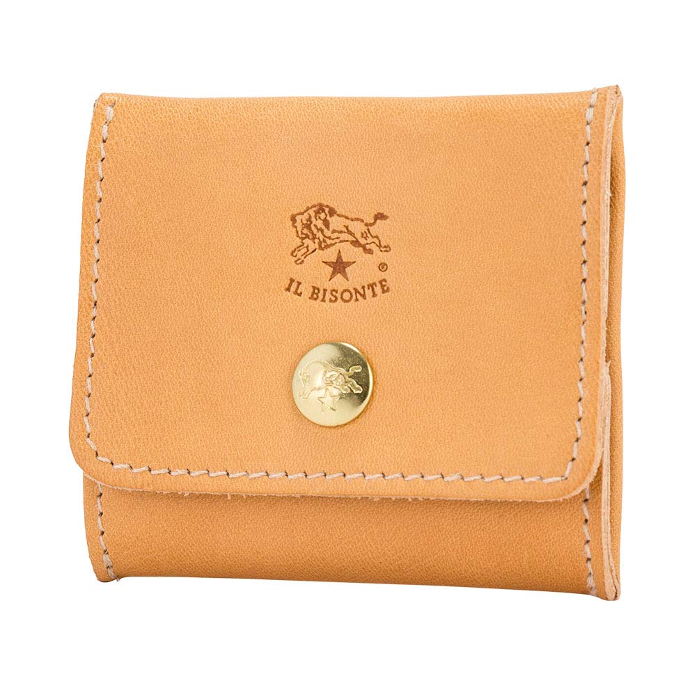 Il Bisonte Coin Coin C0774 P Natural Branded [Il Bisonte] Case, Purse, PORTAMONETE, (120 / NATURAL/NATURALE), Leather, Women's, Men's, [Product]