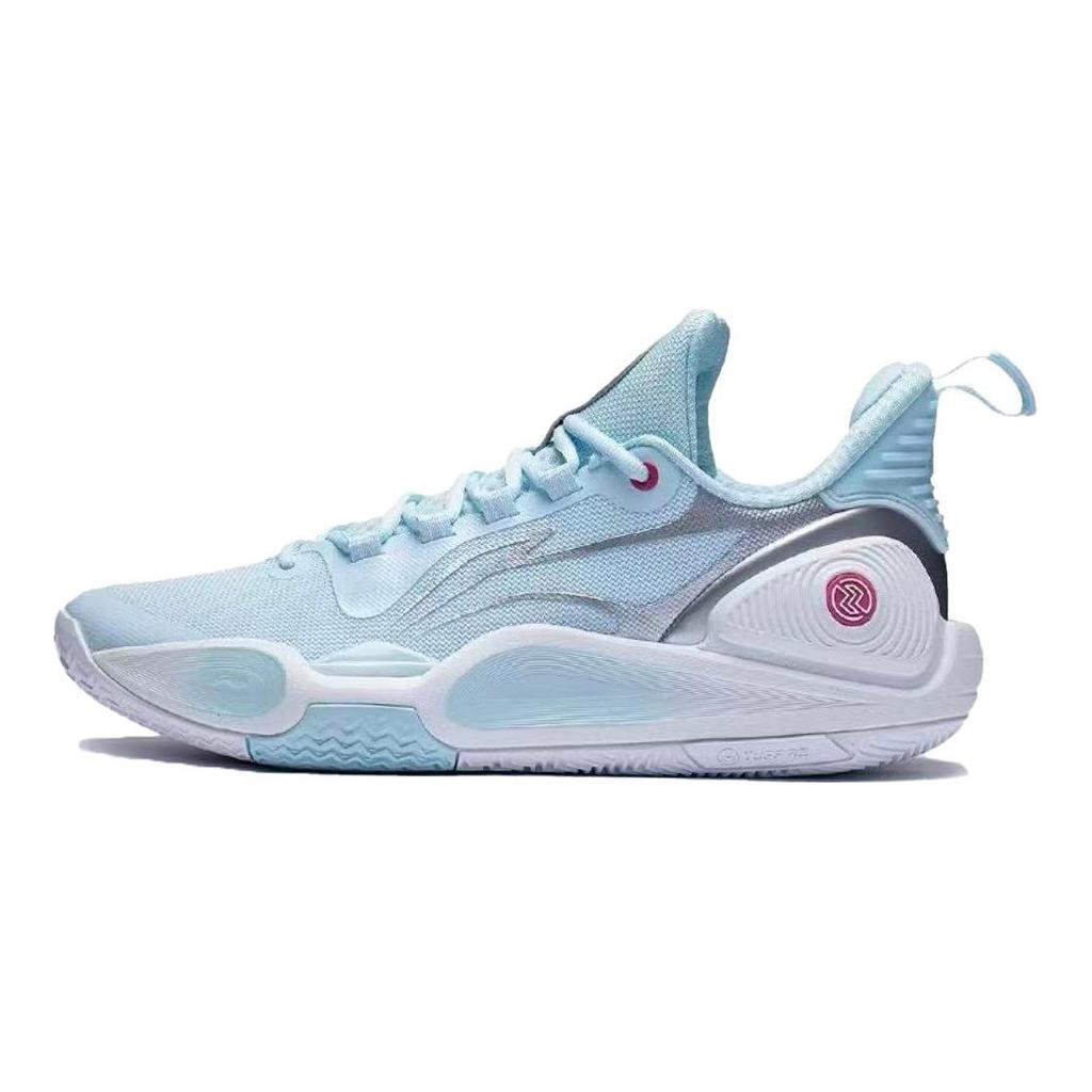 Li Ning Speed 9 Low Top Basketball Shoes Unisex Blue ABPT001-6(Team1474-)