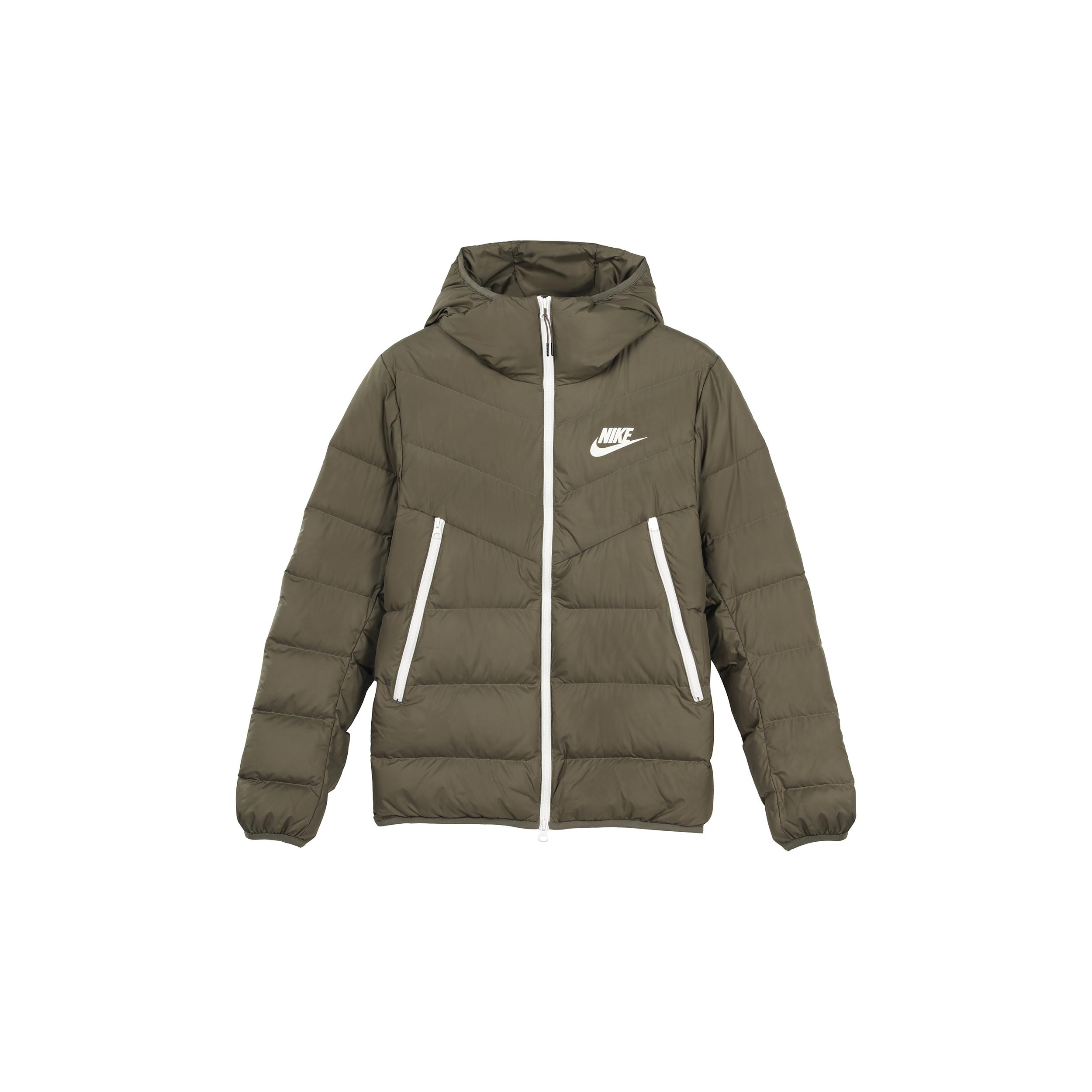 Мужская зимняя пуховая куртка Nike Зеленая CU0226-380 S
