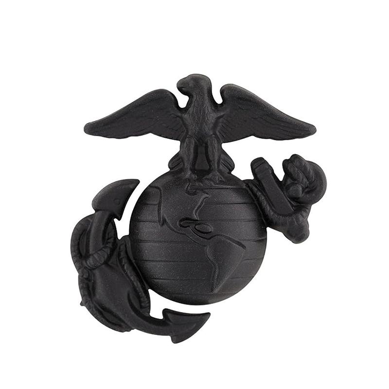 Значок на фуражку сержанта Корпуса морской пехоты США USMC Значок на фуражку инструктора Значок на фуражку сержанта Global Hawk Металлический значок