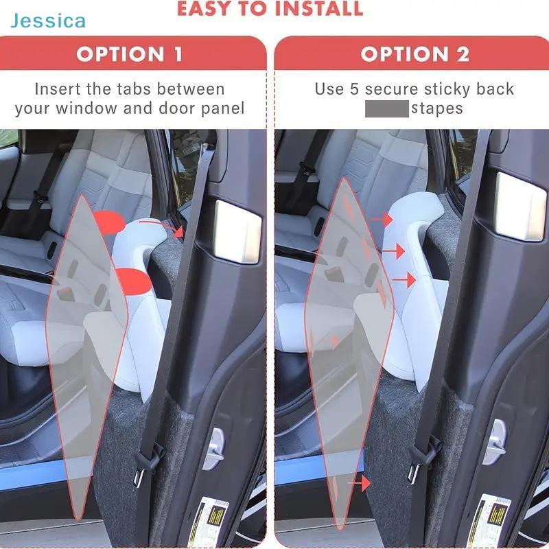 Scratch-Resistant Dog Car Door Cover - Non-Slip Side Door Guard for Pet Travel