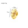 Bracciale con Charms per Figure di Film Perline Ciondolo Fai da Te Avengers Iron Man Spiderman Charms per Realizzazione Manuale Gioielli Accessori
