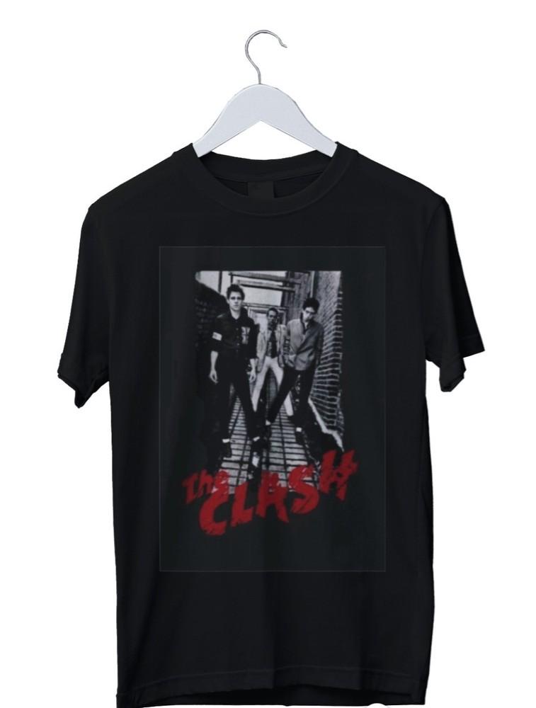 

The Clash English Music Graphic Tshirt Mens S M L XL 2 3 4 XL Unisex T-Shirt XXL