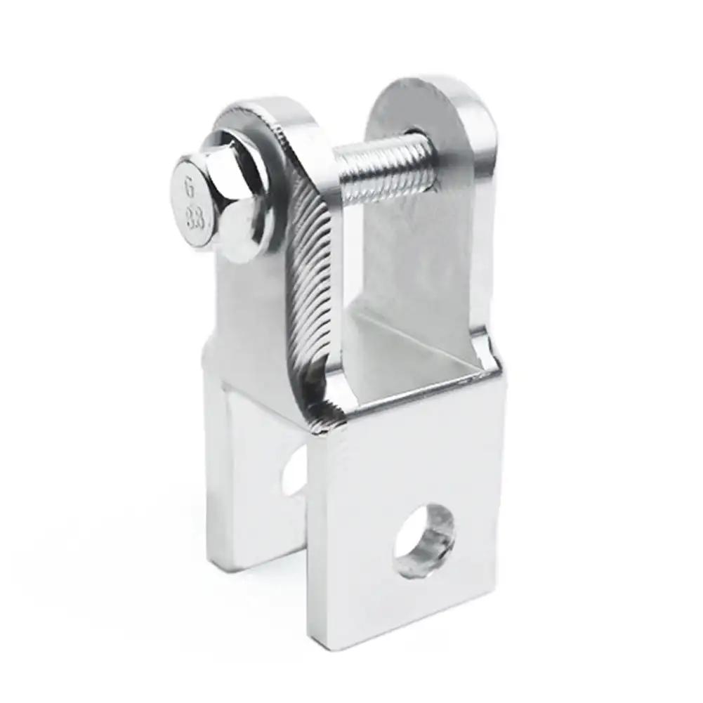 

Универсальный мотоциклетный задний амортизатор с круглым концом, аксессуары для вилки с 20-миллиметровым двойным портом вилки, часть для увеличения высоты заднего амортизатора серебряный