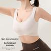 LangSha Women's Seamless High-Impact Vest Sports Bra
