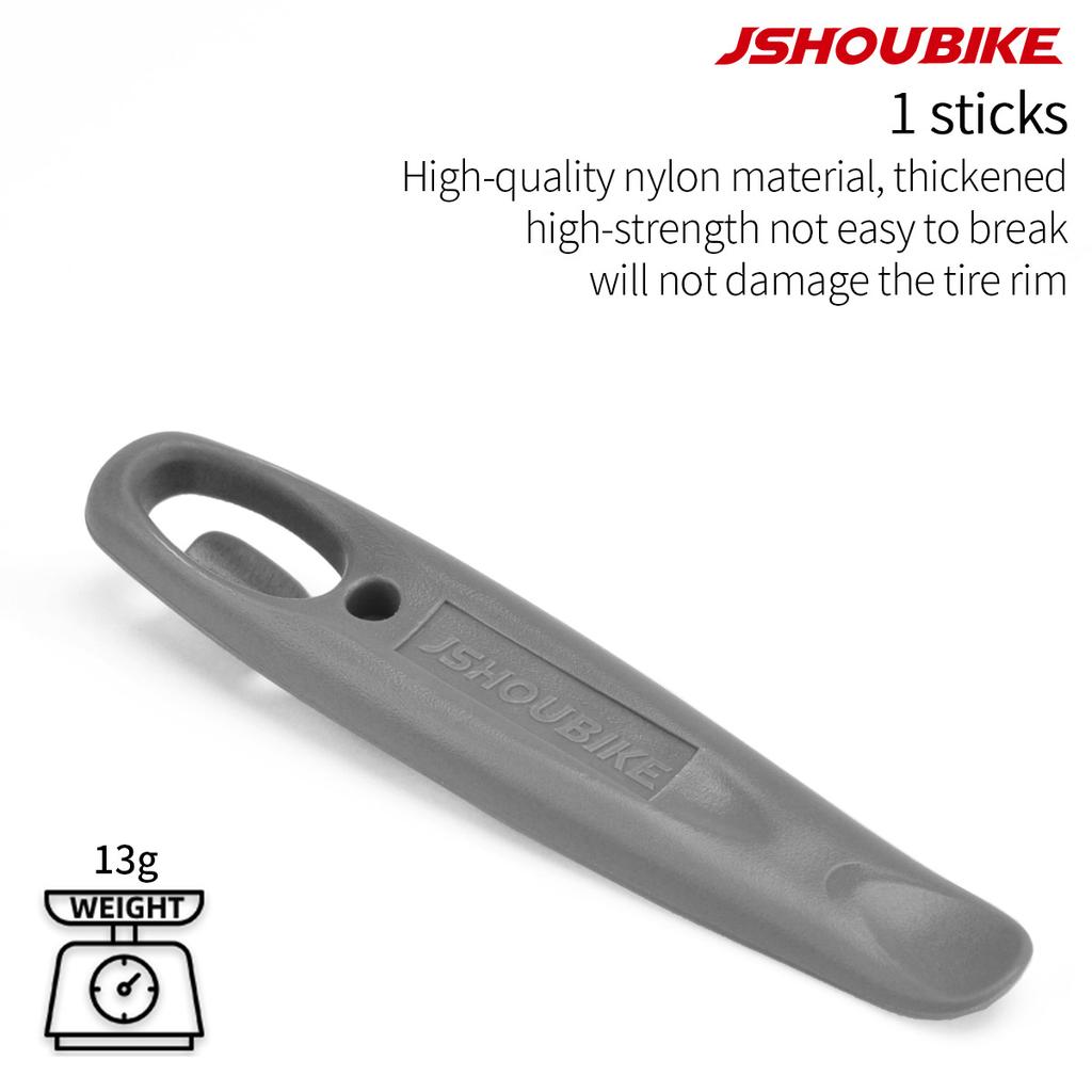 JSHOUBIKE Bicycle Tyre nylon Tire Lever Ultralight Wheel Repair Tool MTB Mountain Bike Road Tire Spoon Cycling Brake Accessories