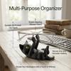 Cute Kitten‑Shaped Desktop Phone Holder 1Pc, 3D Printed Reclining Black Cat Design, Aesthetic Animal Smartphone Stand