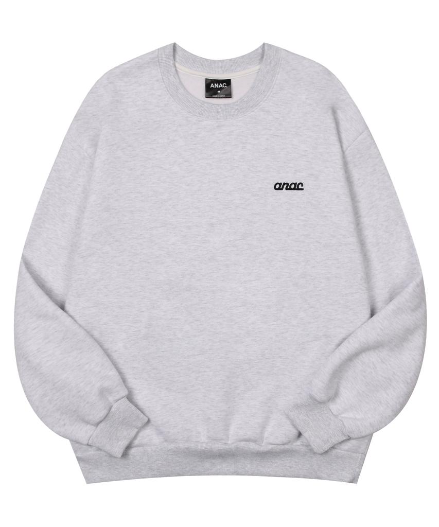 ANOTHER ARCHIVE Essential Signature Embroidered Sweatshirt_Black