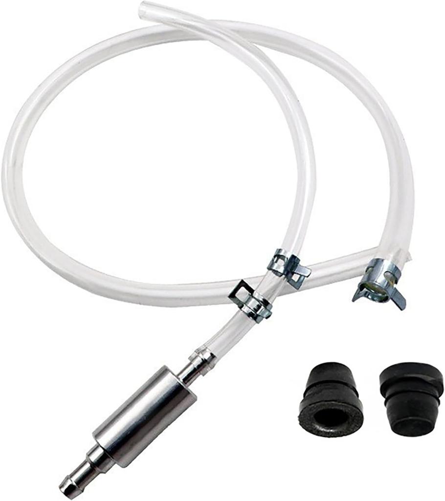 1PCS Brake Fluid Bleeder Hose with One-Way Non-Return Check Valve Auto Car Vehicle Motorcycle Brake Clutch Bleeder Hose Pipe Kit