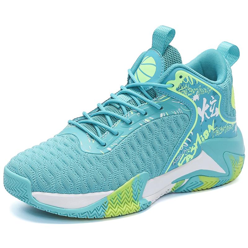 Big Size 49 50 51 Basketball Shoes Men Breathable Outdoor Sports Shoes High Top Sneakers Training Athletic wear-resistant