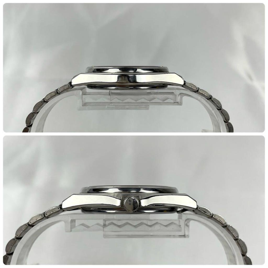 [USED] Working/Battery: Seiko Chronos Day Date Quartz Watch with Genuine Strap