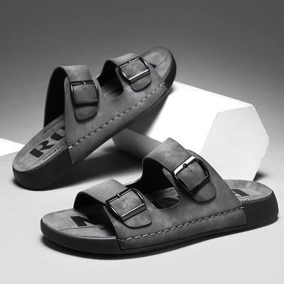 Men's High-quality Sports Casual Slippers Summer Breathable Soft-sole Non-slip Outdoor Beach Shoes Fashion Youth Walking Sandals
