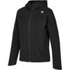 Goknit Hooded Comfortable Zip Jacket Women Jackets Carbon-Black P424W002-0018