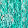 3Pcs Wavy Tinsel Foil Fringe Rain Curtain Star Print Wave Shape Rain Curtain Photo Booth Props Mermaid Birthday Party Decorations