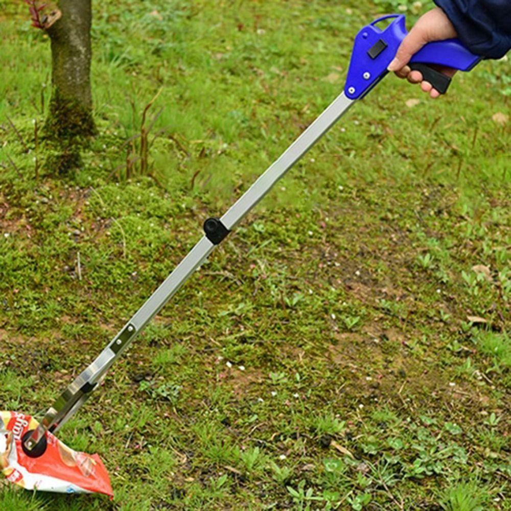 Long Arm Foldable Reacher Grabber Tool Telescopic 83CM Claw Trash Garbage Picker Foldable Extender Gripper Tool Hotel