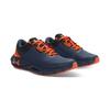 Under Armour HOVR Phantom 24/7 Comfortable Versatile Basketball Running Training Shoes Men Sneakers Black Vibrant-Orange 3028443-403