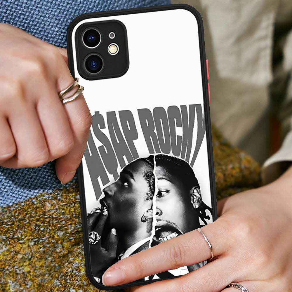 Hip Hop Rapper A-Asap R-Rocky Film Handyhülle Für iPhone 11 12 13 14 15 16 Pro Plus X XS MAX Mattes Bumper Stoßfeste Hülle