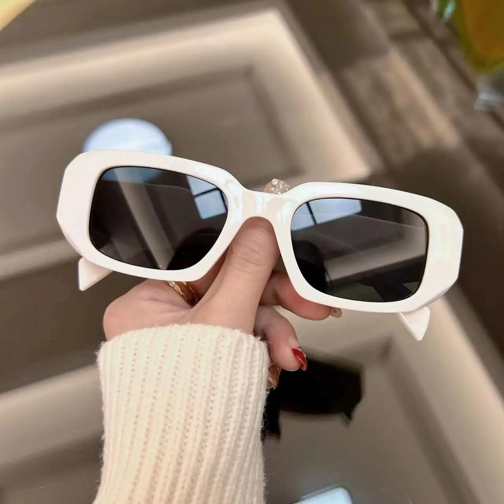 Vintage Square Sunglasses Women Luxury Brand Designer Sun Glasses Female Retro Black Frame Punk Fashion Driver