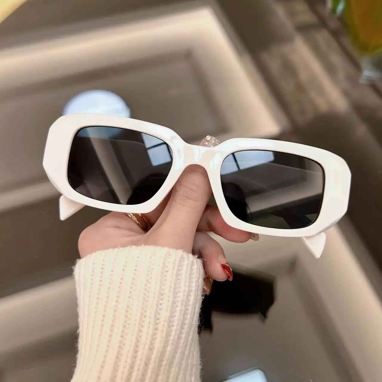 

Vintage Square Sunglasses Women Luxury Brand Designer Sun Glasses Female Retro Black Frame Punk Fashion Driver Other