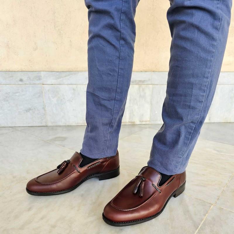 Mocasín De Piel Para Hombre. Purapiel Moretto3 102780